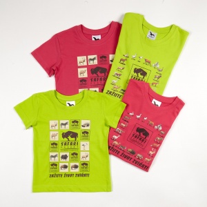 Dětská trička Safari