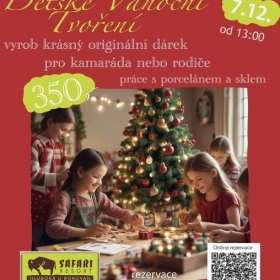 Dětské vánoční tvoření - workshop pro děti.