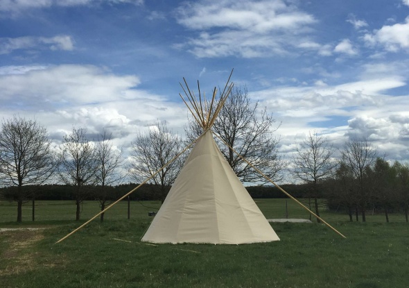 Teepee village