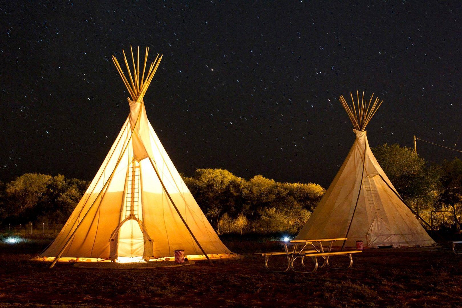 Teepee village Tatanka