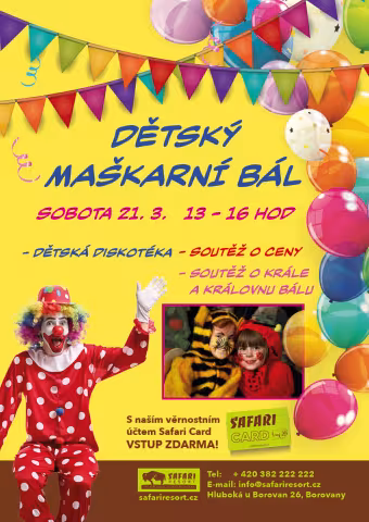 Dětský maškarní bál